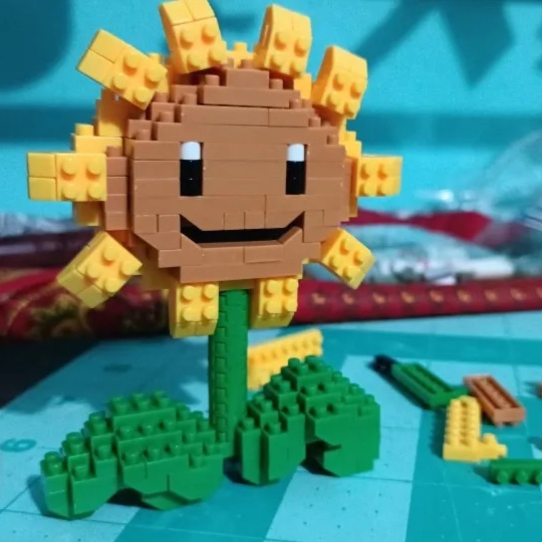 Kids Zombie Toys - Plantas vs zumbis blocos pequeno dos