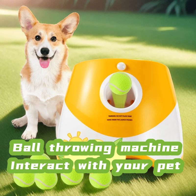 Catapult Launcher Toy - Lançador Automático de Bolas para Cães,