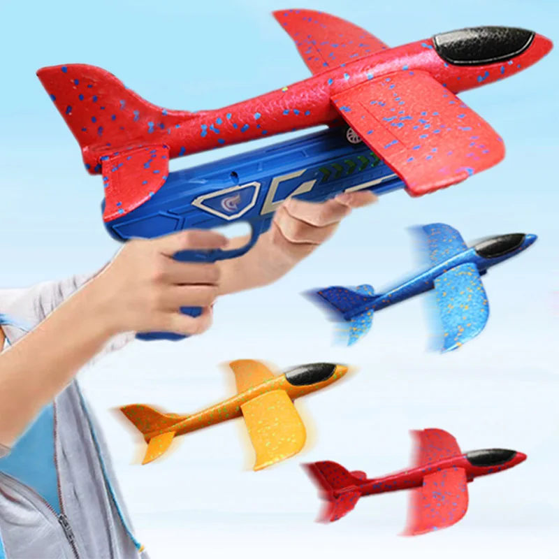 Catapult Launcher Toy - Avião de espuma lançador epp bolha