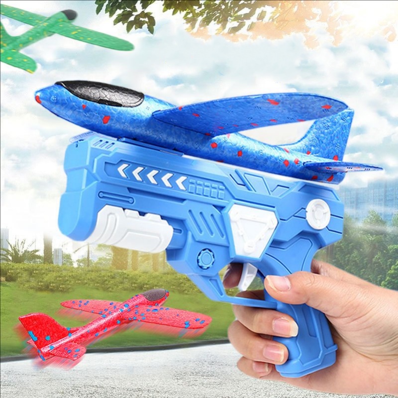 Catapult Launcher Toy - Lançador de Avião de Espuma com