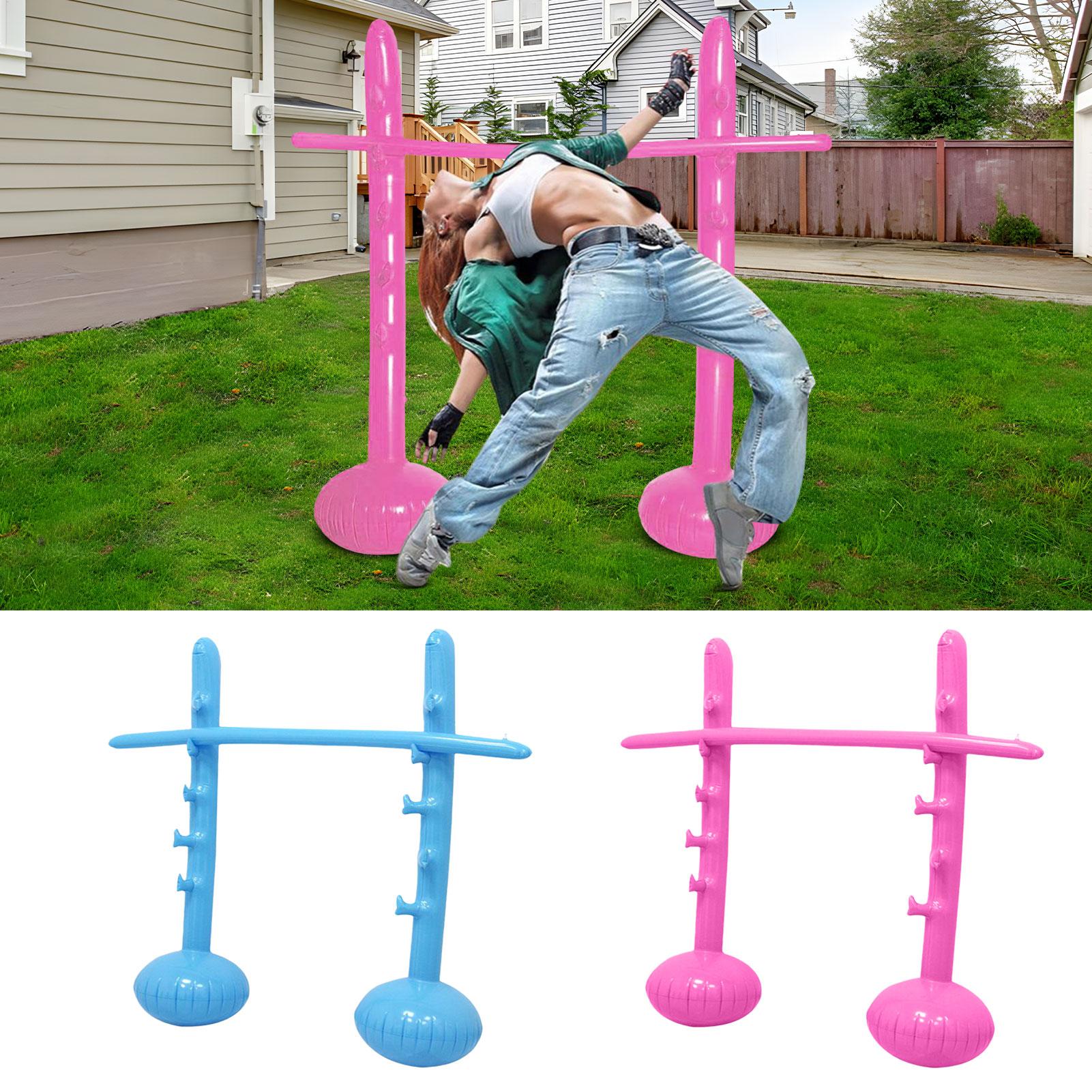 Kids Yard Toys - Conjunto de Jogo de Limbo Inflável