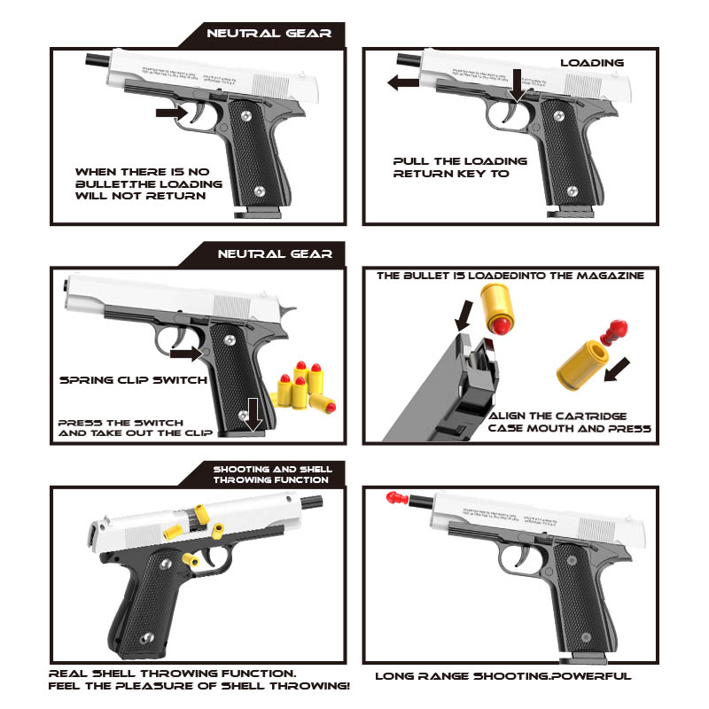 Pistola de arma de brinquedo c - Catapult Launcher Toy avaliação e preço
