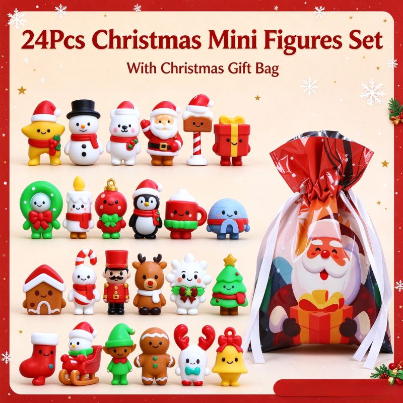 Conjunto de Mini Figuras de Na - Kids Toys Xmas avaliação e preço