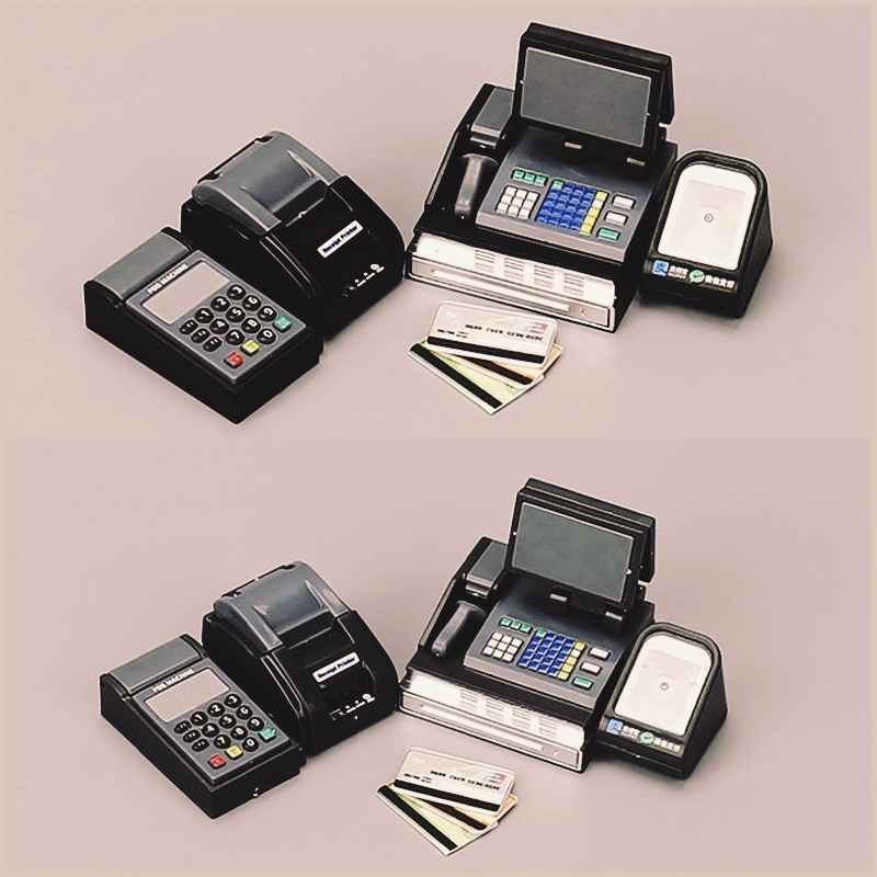 1 conjunto mini máquina de car - Toy Cash Register avaliação e preço