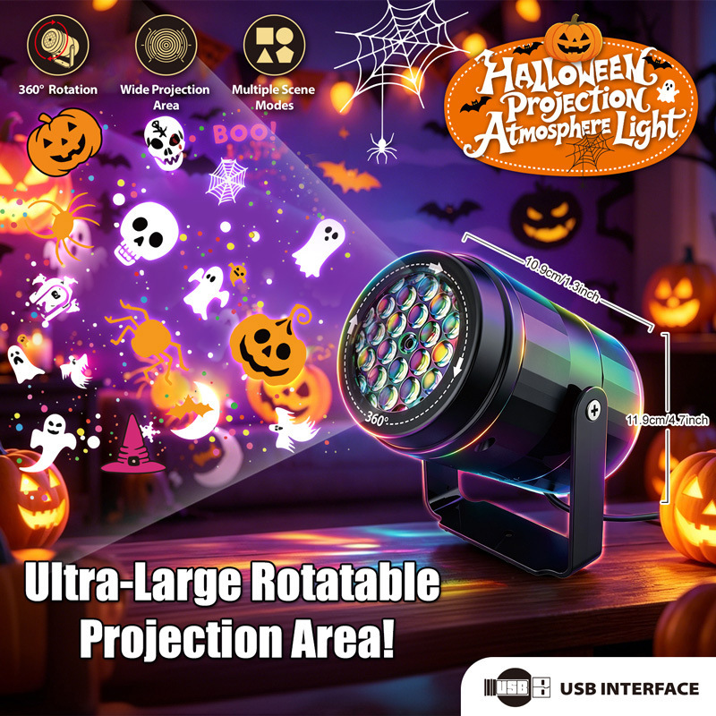 Projetor de Luz LED para Hallo - Kids Yard Toys avaliação e preço