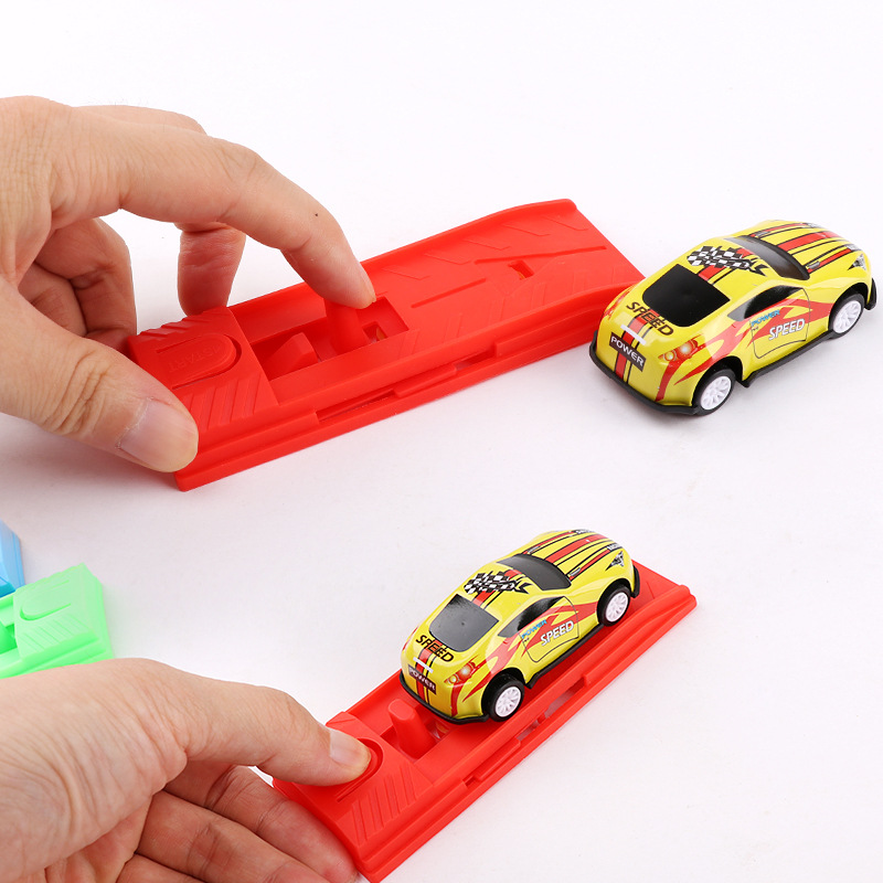 Simulação Cartoon Car Brinqued - Catapult Launcher Toy avaliação e preço