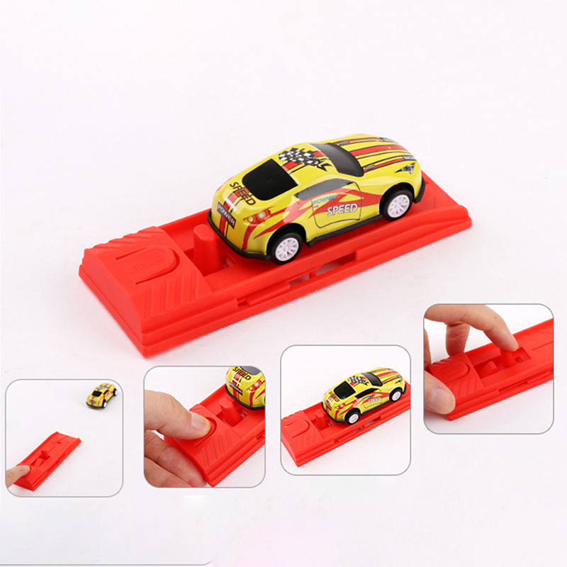 Simulação Cartoon Car Brinqued - Catapult Launcher Toy avaliação e preço