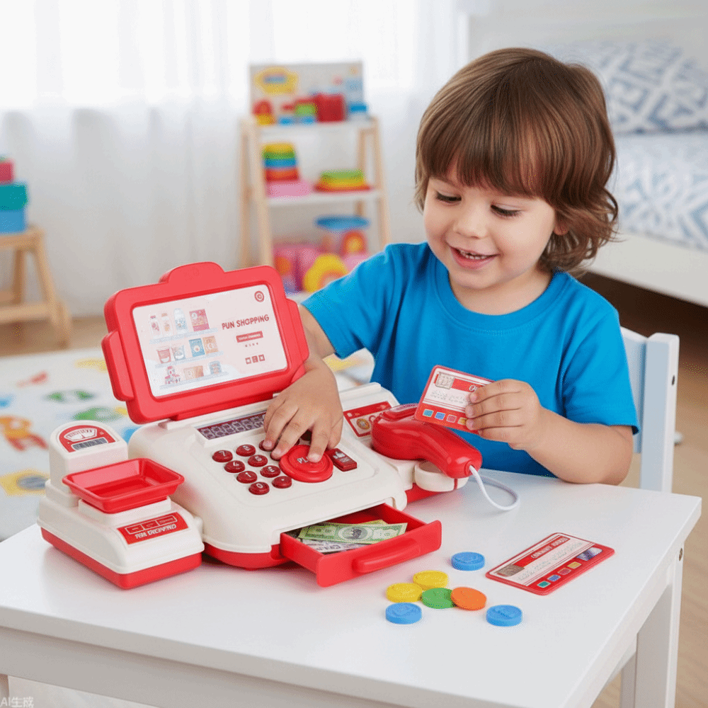 Simulador de Caixa Registrador - Toy Cash Register avaliação e preço