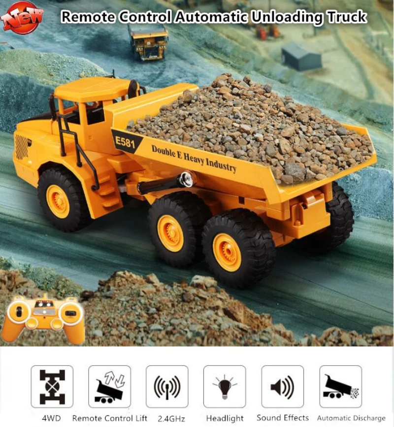 Caminhão basculante com contro - Kids Toys Under 50 avaliação e preço
